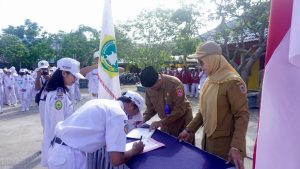 Read more about the article Pelantikan Pengurus OSIS Masa Bakti 2022/2023 SMK Negeri 1 Murung Pudak