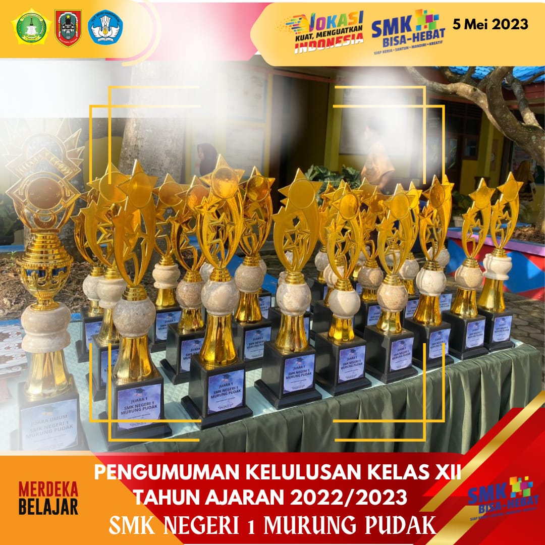Read more about the article Pengumuman Kelulusan kelas XII Tahun Ajaran 2022/2023 SMK Negeri 1 Murung Pudak